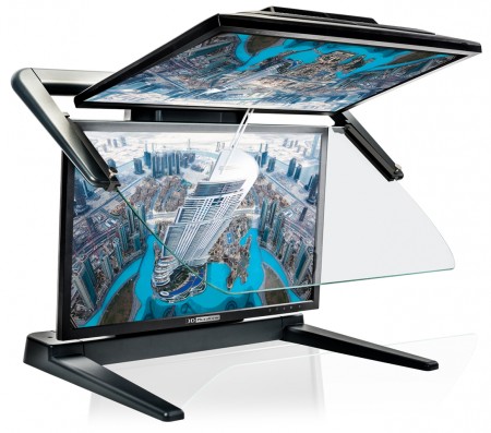 Stereo-Monitor 3D PluraView UHD (4K) 28"