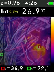 FTI 300 je termokamera s automatickým vyhledáváním horkých a studených bodů, fotografie 15/11