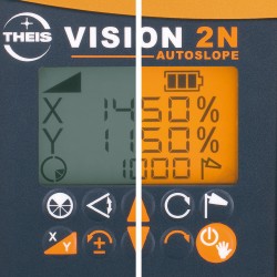 VISION 2N + přijímač FR45 + dálkové ovládání FB-V pro vodorovnou a svislou rovinu s digitálním sklonem osy X a Y, fotografie 7/5