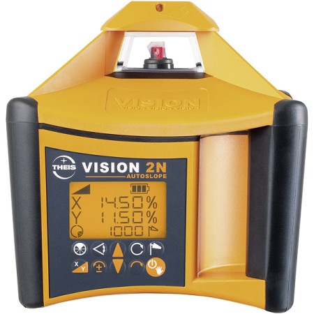 VISION 2N + přijímač FR77-MM pro vodorovnou a svislou rovinu s digitálním sklonem osy X a Y