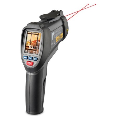FIRT 1000 DataVision je profesionální termometr s barevným TFT displejem, kamerou a měřením do 1000°C